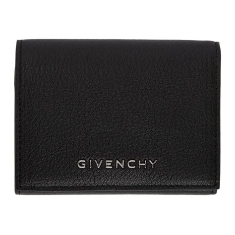 givenchy black pandora trifold wallet|Women's Designer Wallets .